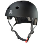 Triple 8 Dual Certified w/ EPS Helmet Matte All black - xs-s