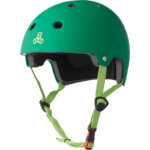 Triple 8 Dual Certified w/ EPS Helmet Matte Kelly - xs-s