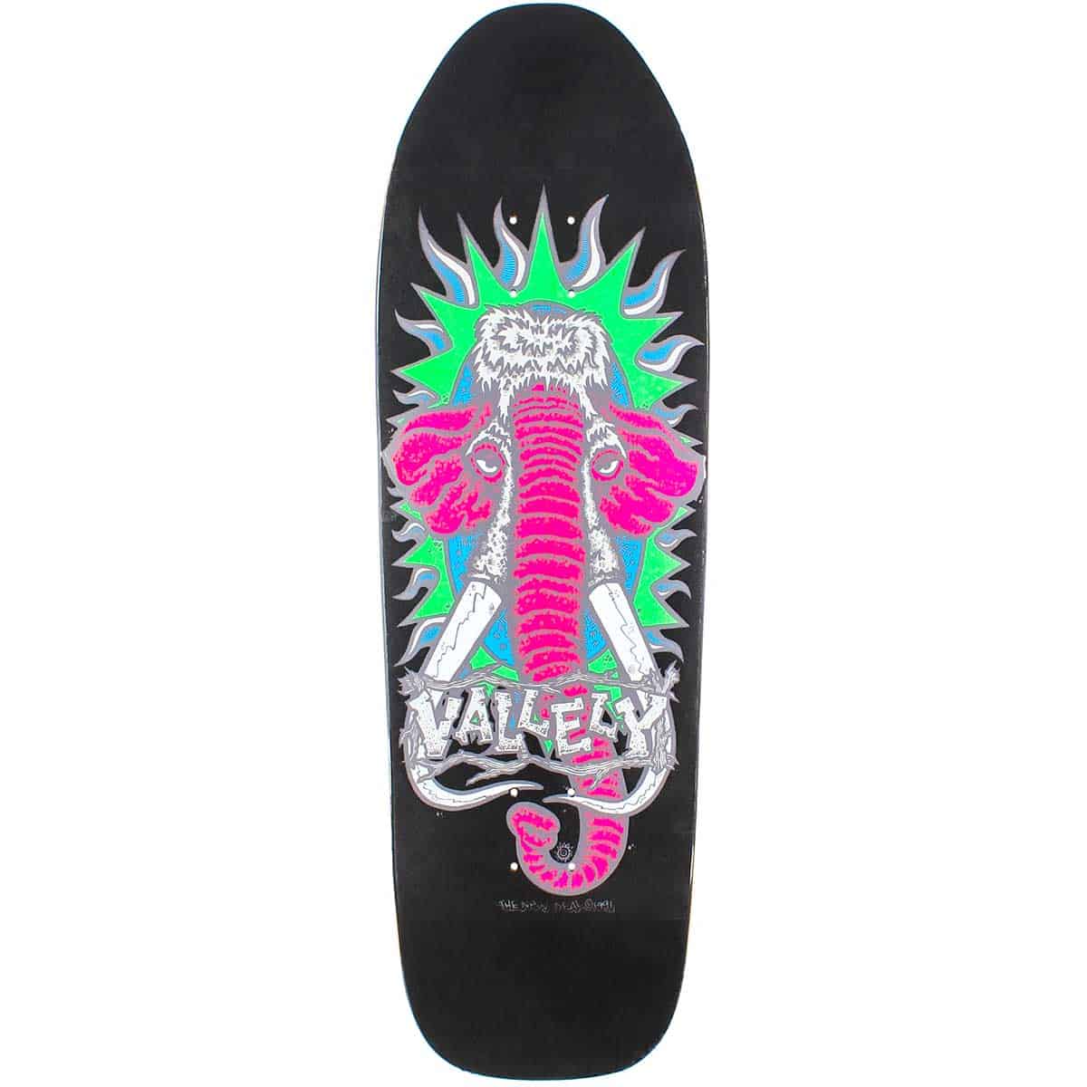 New Deal Vallely Mammoth SP Deck Neon 9.5